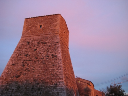 Tramonto a Vignoni Alto