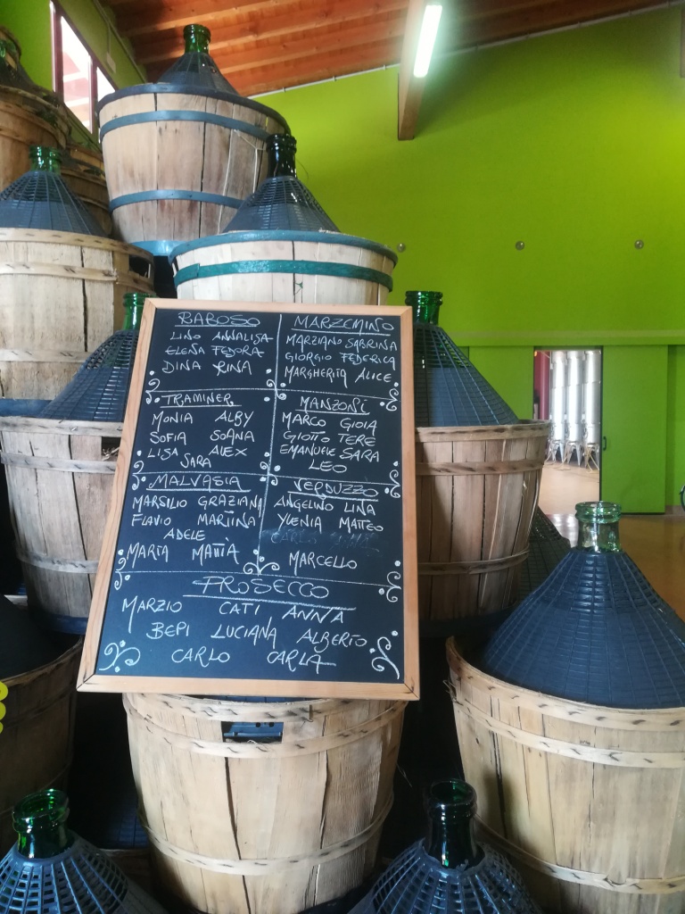 Preparazione cerimonia