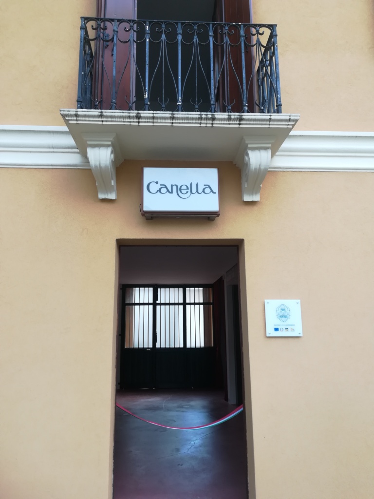 Ingresso casa vinicola Canella