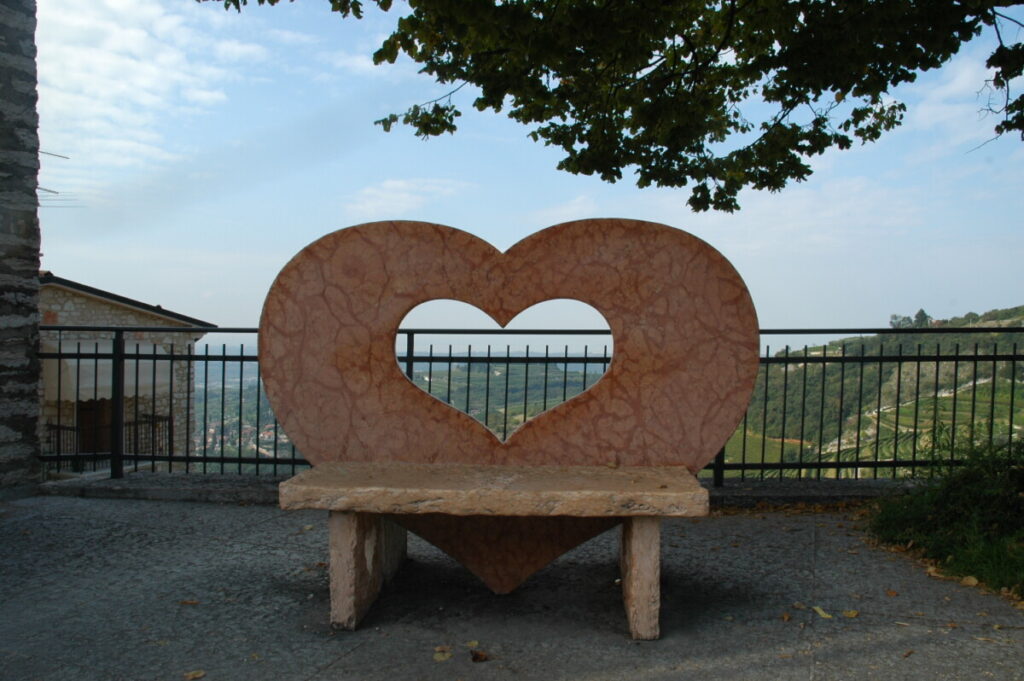 la vista a cuore da san giorgio ingannapoltron