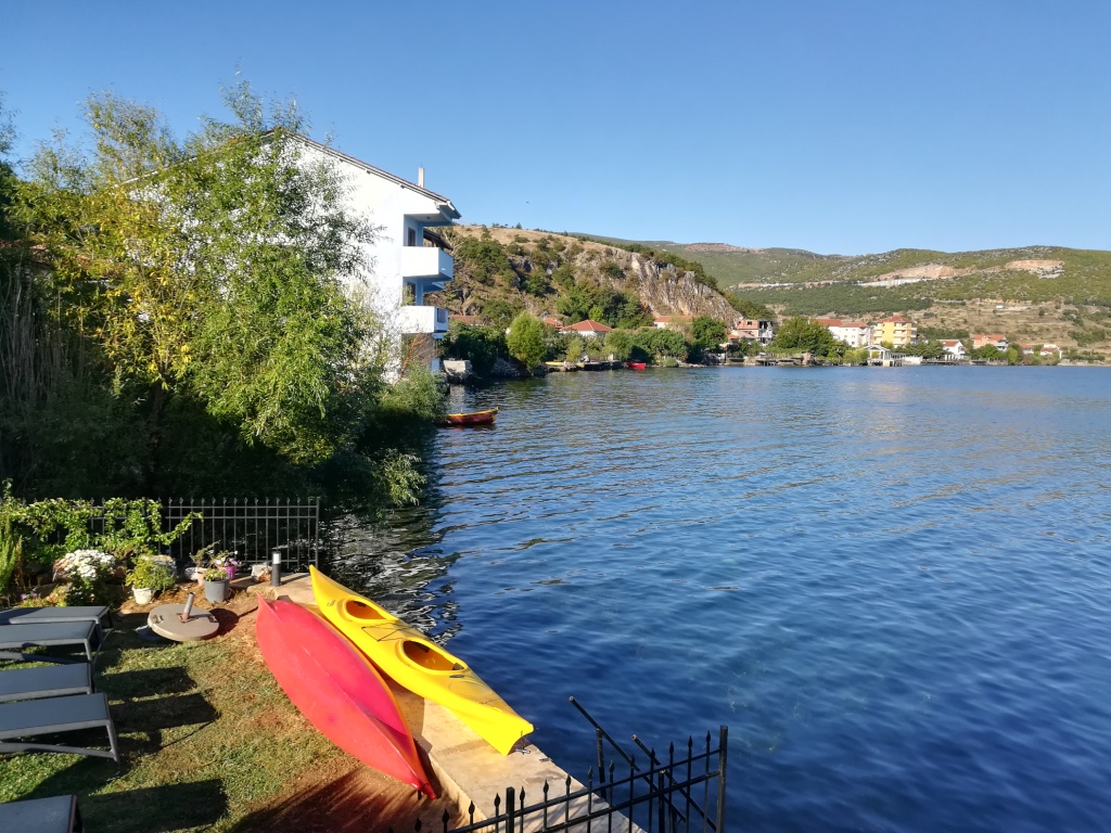 il lago di ocrida a lin